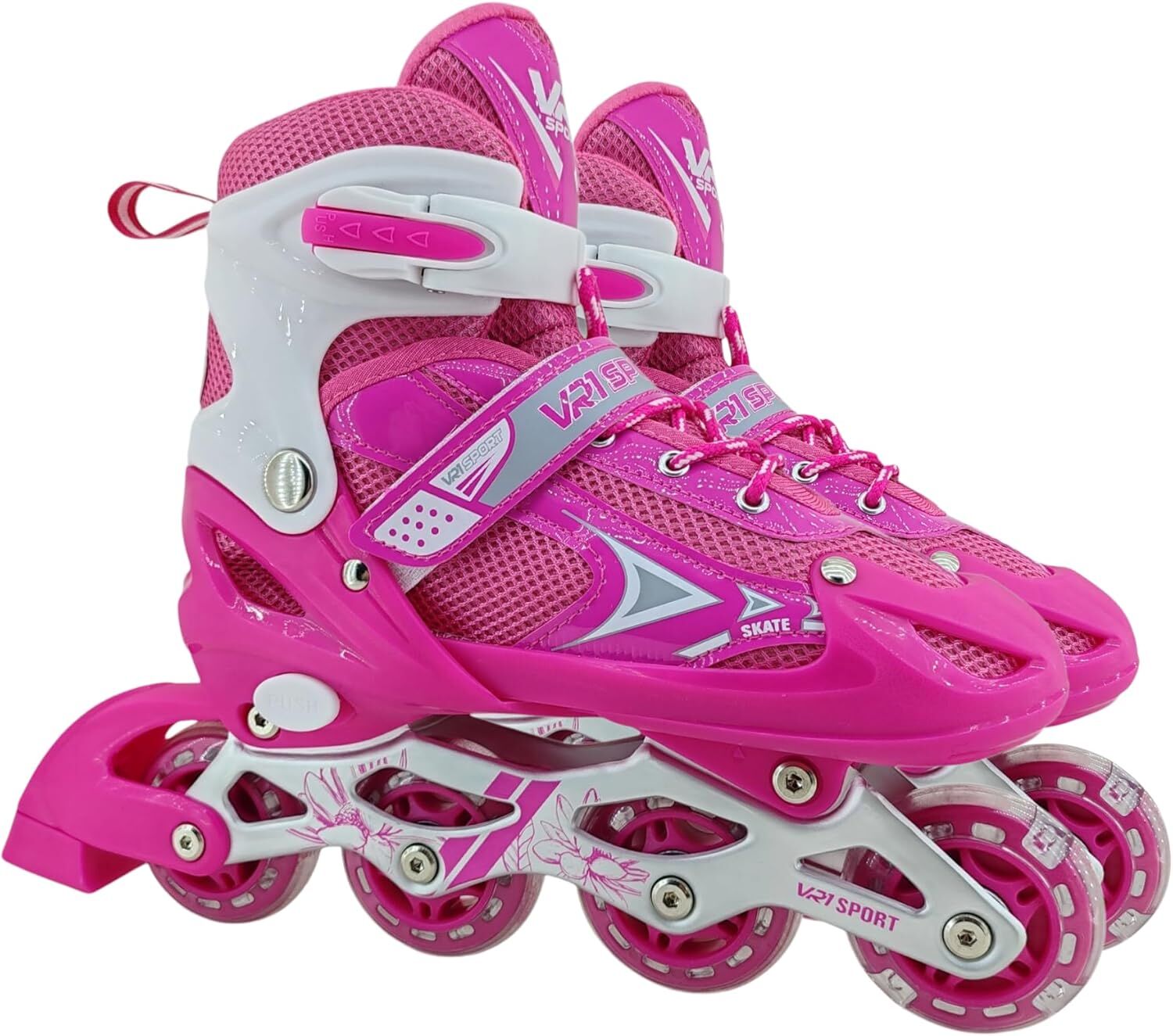 Pacific VR1 Sport Işıklı Ayarlanabilir Silikon Tekerlek Paten