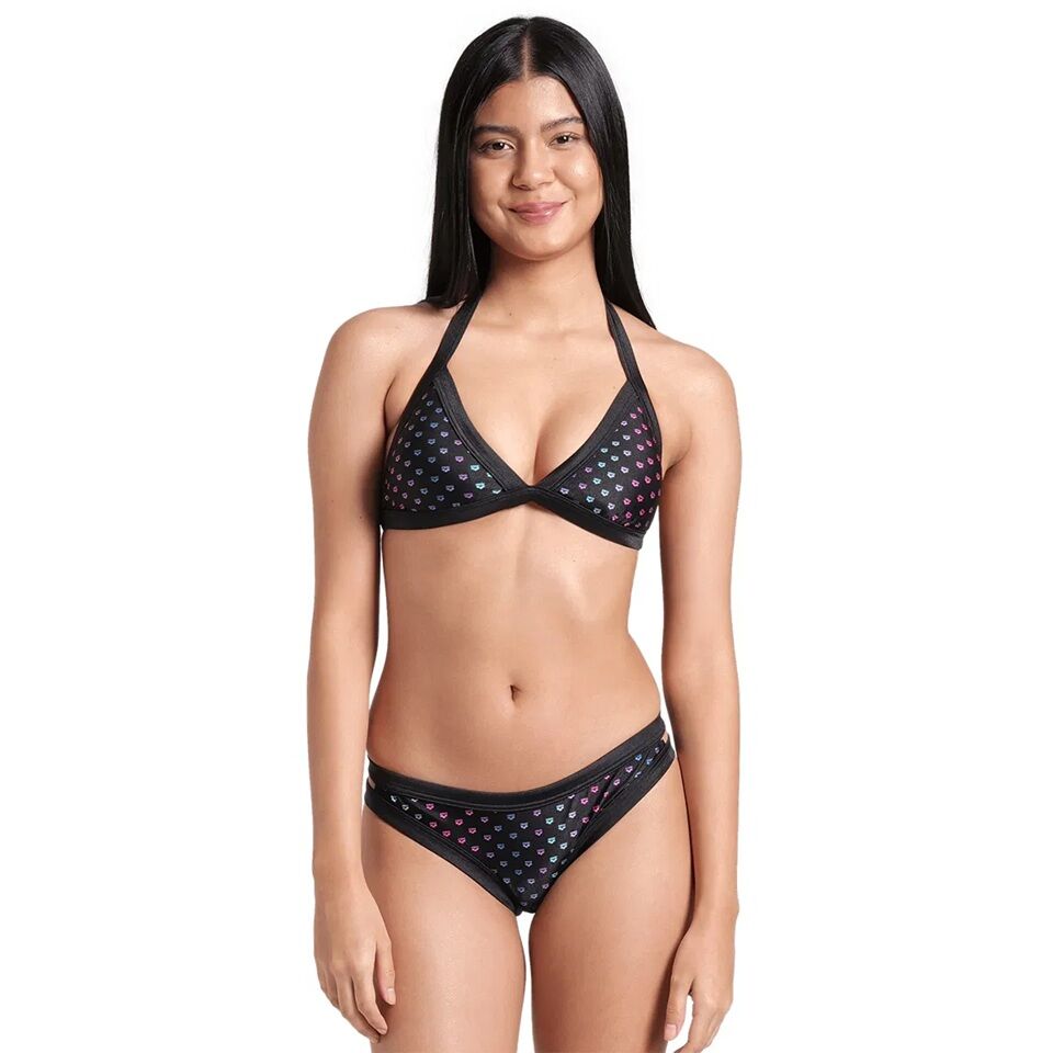 Arena Rainbow Monogram Kadın Yüzücü Bikini