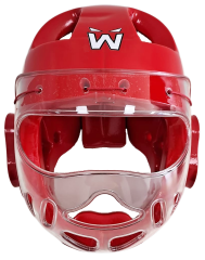 Whiteface Taekwondo Camlı Mantar Kask