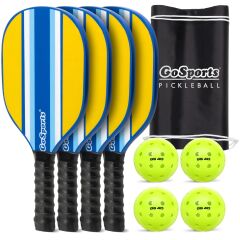 GoSports Pickleball Set ( 4 Raket + 4 Top + Çanta )