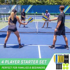 GoSports Pickleball Set ( 4 Raket + 4 Top + Çanta )