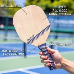 GoSports Pickleball Set ( 4 Raket + 4 Top + Çanta )