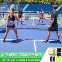 GoSports Pickleball Set ( 4 Raket + 4 Top + Çanta )