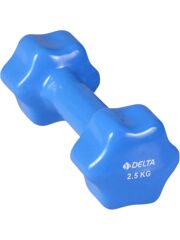 Delta Deluxe PVC Kaplama Dumbell 2,5kg