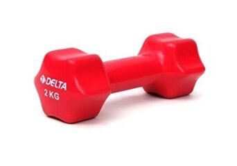 Delta Deluxe PVC Kaplama Dumbell 2,0kg