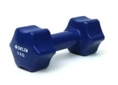 Delta Deluxe PVC Kaplama Dumbell 8,0kg,