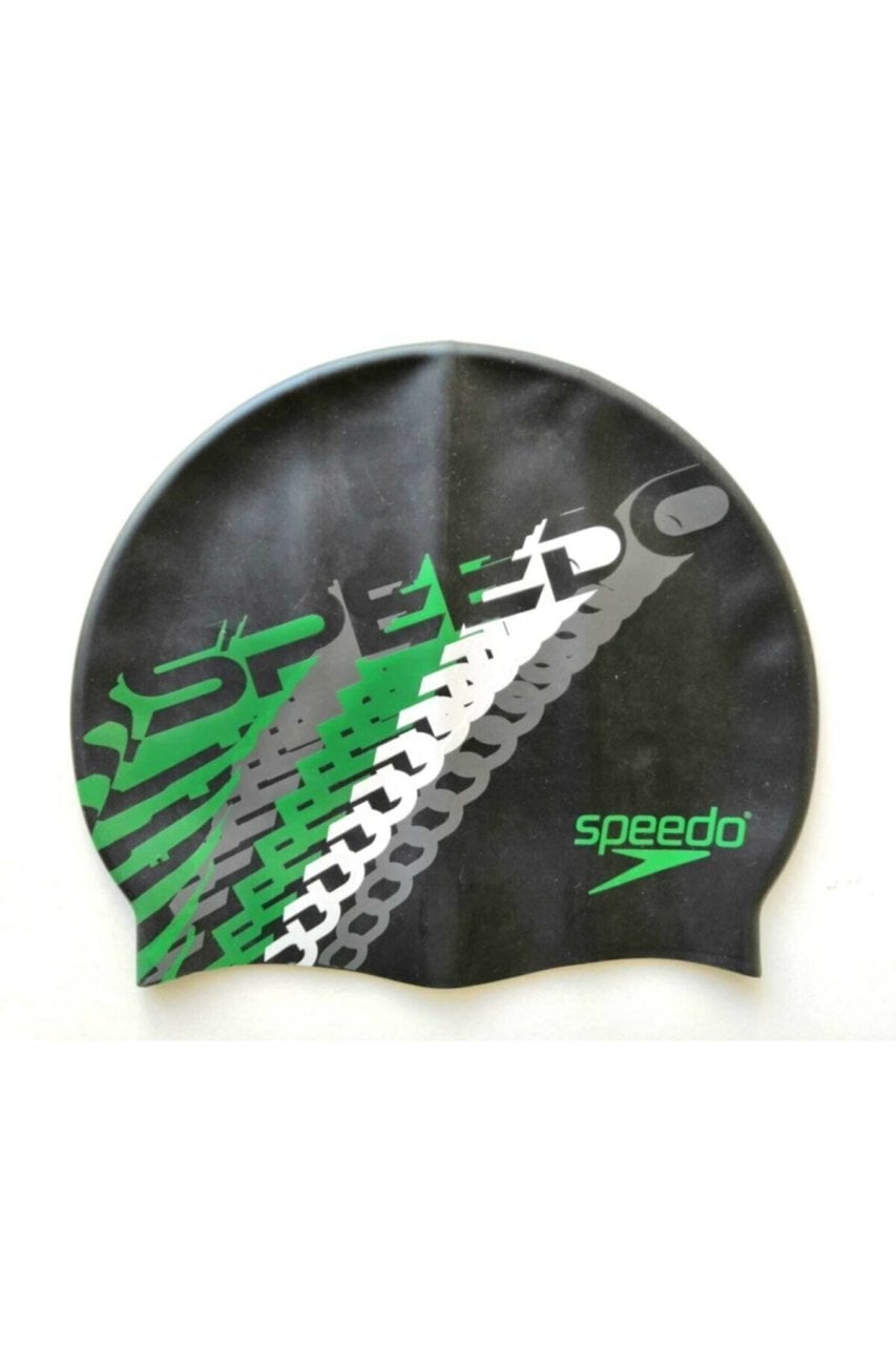 Speedo Zoom Fast Çocuk Silikon Yüzücü Bonesi
