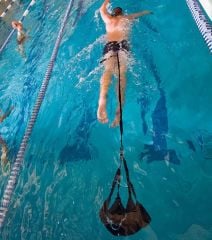Strechcordz Yüzme Antrenman Paraşütü 30cm (Kemer + Kayış + Paraşüt)