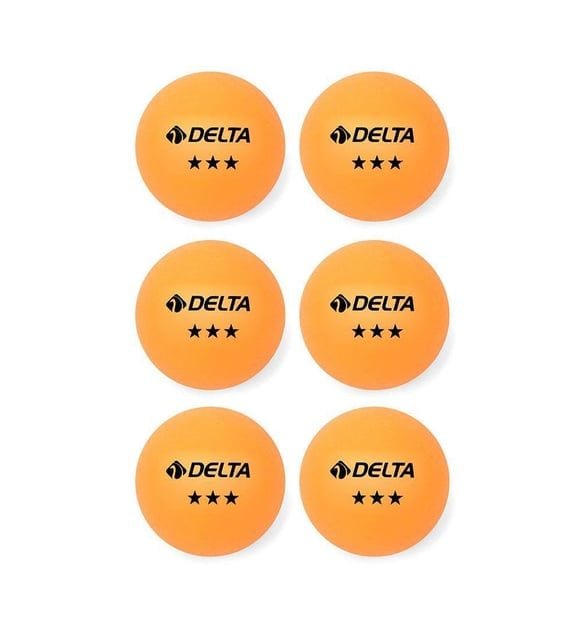 Delta 3 Yıldız 6 lı Pinpon Topu