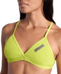 Arena Women's Team Swim Top Tie Back Solid Kadın Bikini Üst