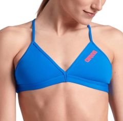 Arena Women's Team Swim Top Tie Back Solid Kadın Bikini Üst