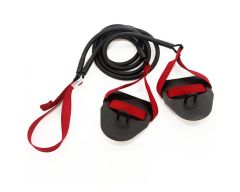 Strechcordz El Paletli Yüzme ANtrenman Direnç Lastiği 1.2mt. Kırmızı (5,4-14,1 KG)