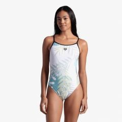 Arena Light Floral Kadın Yüzücü Mayosu