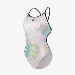 Arena Light Floral Kadın Yüzücü Mayosu