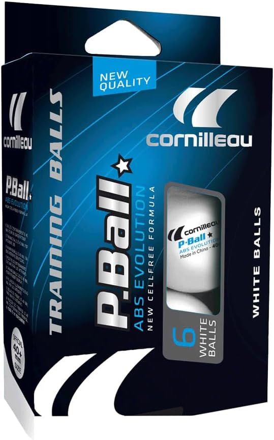 Cornilleau P-Ball ABS Evolution 1 Yıldız 6 lı Masa Tenisi Topu