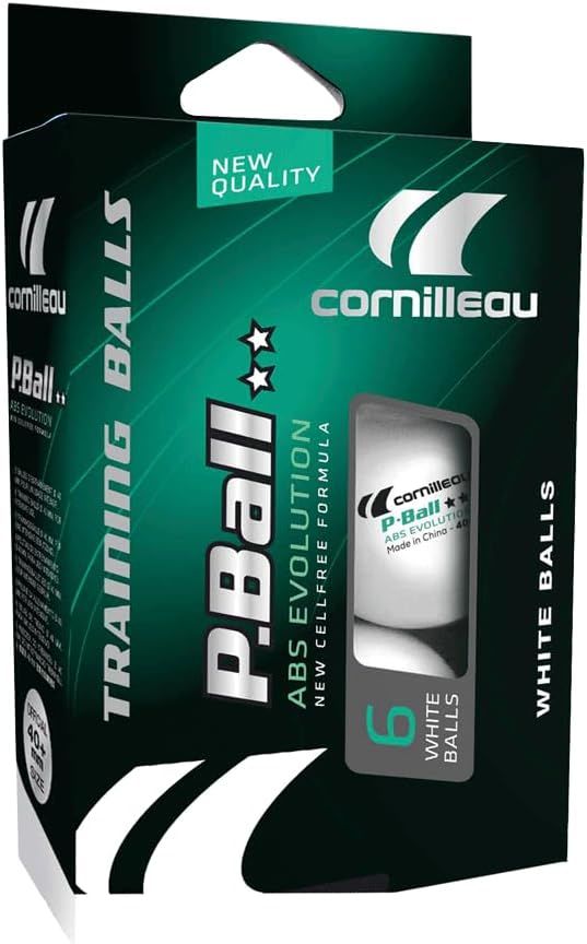 Cornilleau P-Ball ABS Evolution 2 Yıldız 6 lı Masa Tenisi Topu