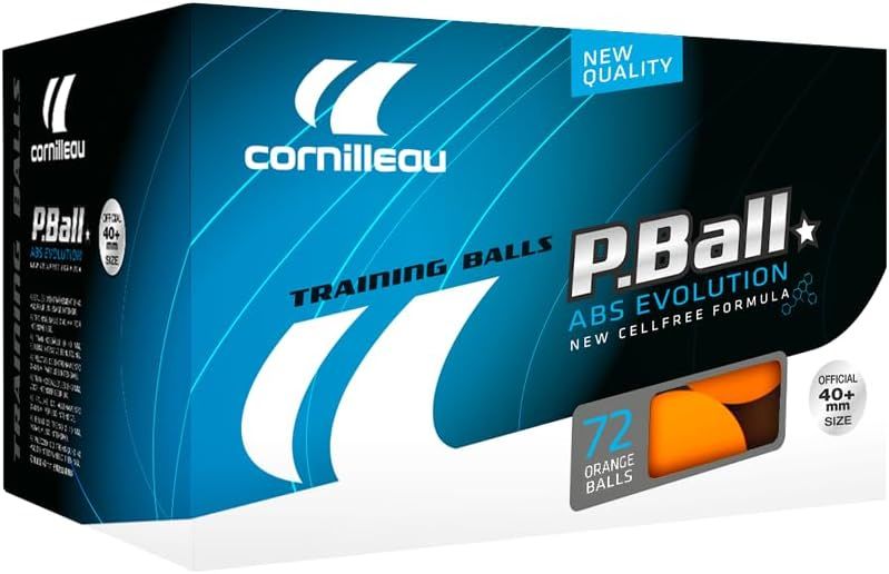 Cornilleau P-Ball ABS Evolution 1 Yıldız 72 li Masa Tenisi Topu Turuncu