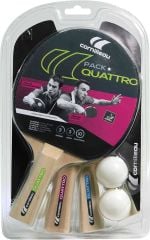 Cornilleau Sport Pack Quattro ITTF Onaylı Masa Tenisi 4 Raket + 4 Top Set