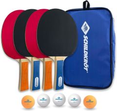 Donic Hobby Set Masa Tenisi Seti ( 4 Raket + 5 Top + Taşıma Çantası)